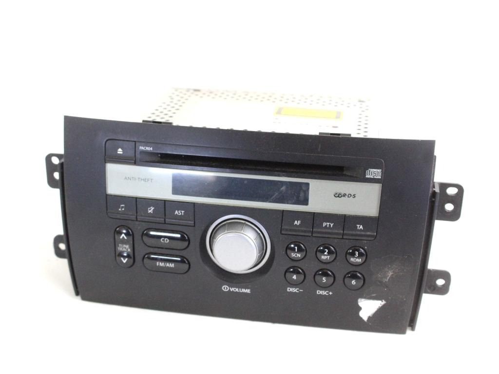 39101-79J0 AUTORADIO FIAT SEDICI 1.6 B 4X4 79KW 5M 5P (2009) RICAMBIO USATO (NON FORNIAMO CODICE AUTORADIO, MA SOLO NUMERO DI TELAIO VEICOLO)