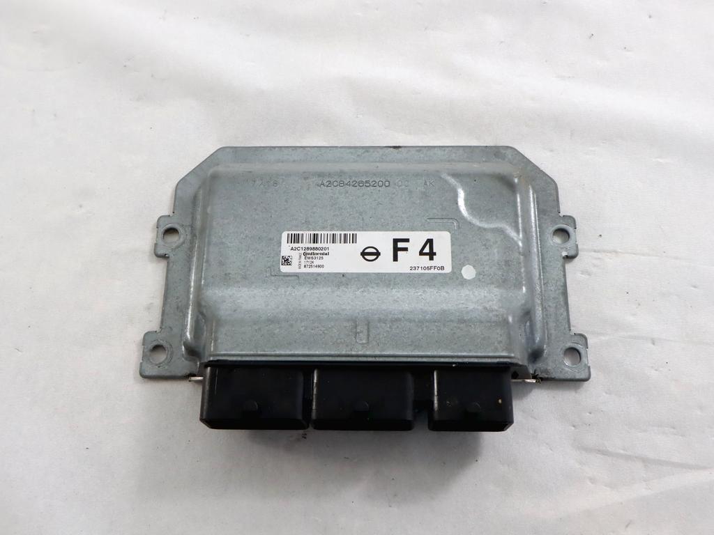 237105FF0B CENTRALINA MOTORE NISSAN MICRA 1.0 B 52KW 5M 5P (2017) RICAMBIO USATO 