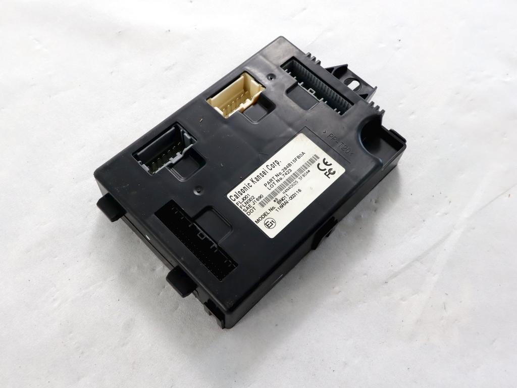 284B15FB0A CENTRALINA MODULO BODY COMPUTER NISSAN MICRA 1.0 B 52KW 5M 5P (2017) RICAMBIO USATO 
