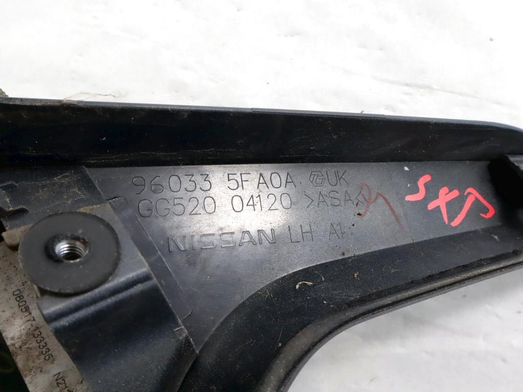 96033-5FA0A MODANATURA LATERALE PORTELLONE COFANO POSTERIORE BAULE LATO SINISTRO NISSAN MICRA 1.0 B 52KW 5M 5P (2017) RICAMBIO USATO 