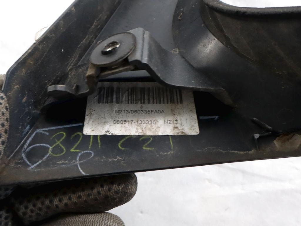 96033-5FA0A MODANATURA LATERALE PORTELLONE COFANO POSTERIORE BAULE LATO SINISTRO NISSAN MICRA 1.0 B 52KW 5M 5P (2017) RICAMBIO USATO 