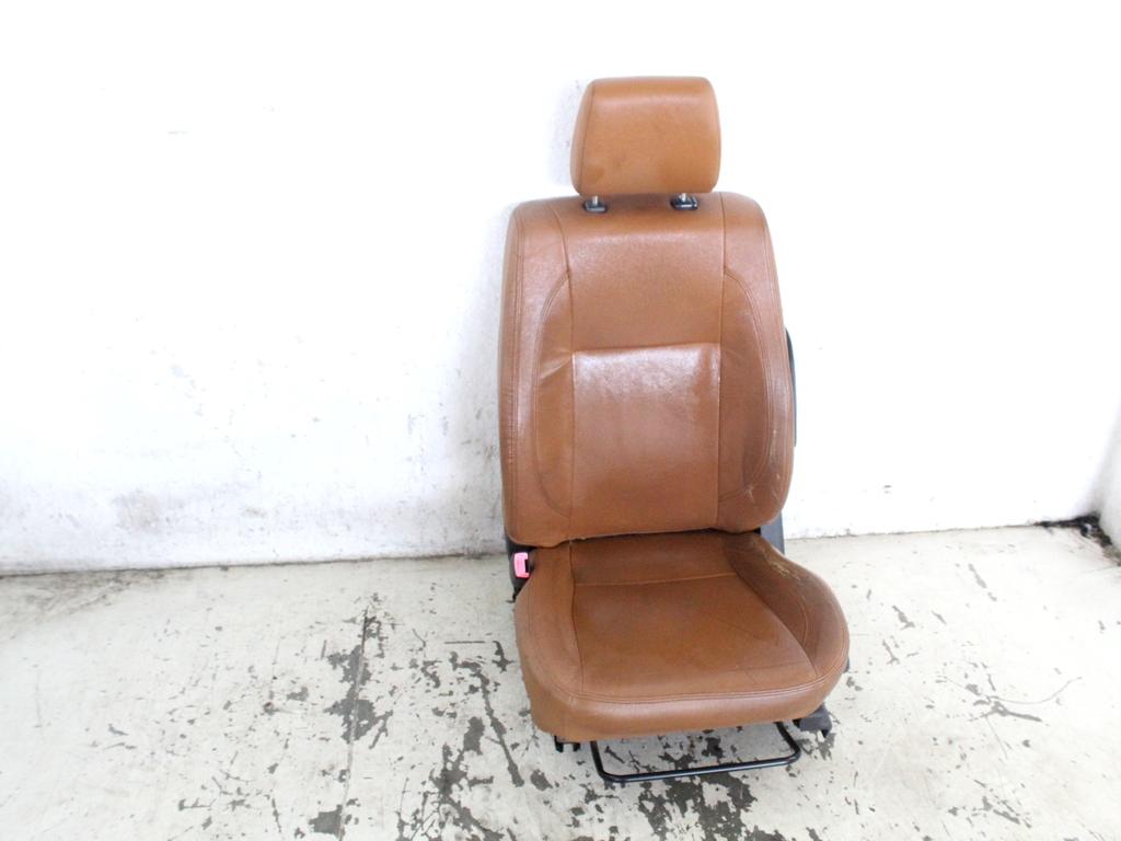 71750112 SEDILE ANTERIORE SINISTRO GUIDATORE FIAT SEDICI 1.6 B 4X4 79KW 5M 5P (2009) RICAMBIO USATO PELLE ROVINATA