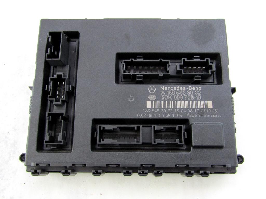 A1695453032 CENTRALINA BODY COMPUTER MERCEDES CLASSE A 170 W169 1.7 B 85KW 5M 5P (2004) RICAMBIO USATO