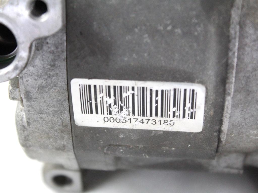 51747318 COMPRESSORE CLIMATIZZATORE CLIMA A/C FIAT IDEA 1.2 B 59KW 5M 5P (2008) RICAMBIO USATO 