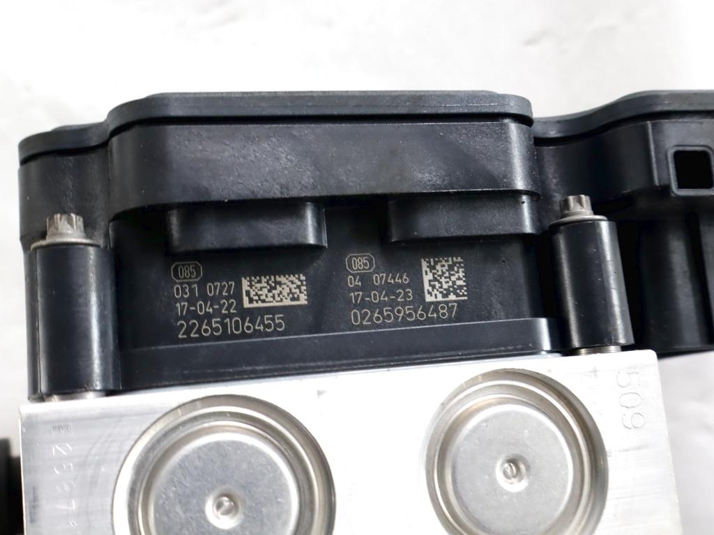 47660-5FA0A CENTRALINA POMPA AGGREGATO ABS NISSAN MICRA 1.0 B 52KW 5M 5P (2017) RICAMBIO USATO 2265106455