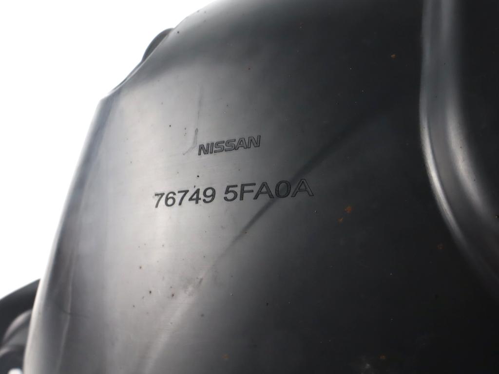 76749-5FA0A  PARASALE PARASASSI POSTERIORE SINISTRO NISSAN MICRA 1.0 B 52KW 5M 5P (2017) RICAMBIO USATO 