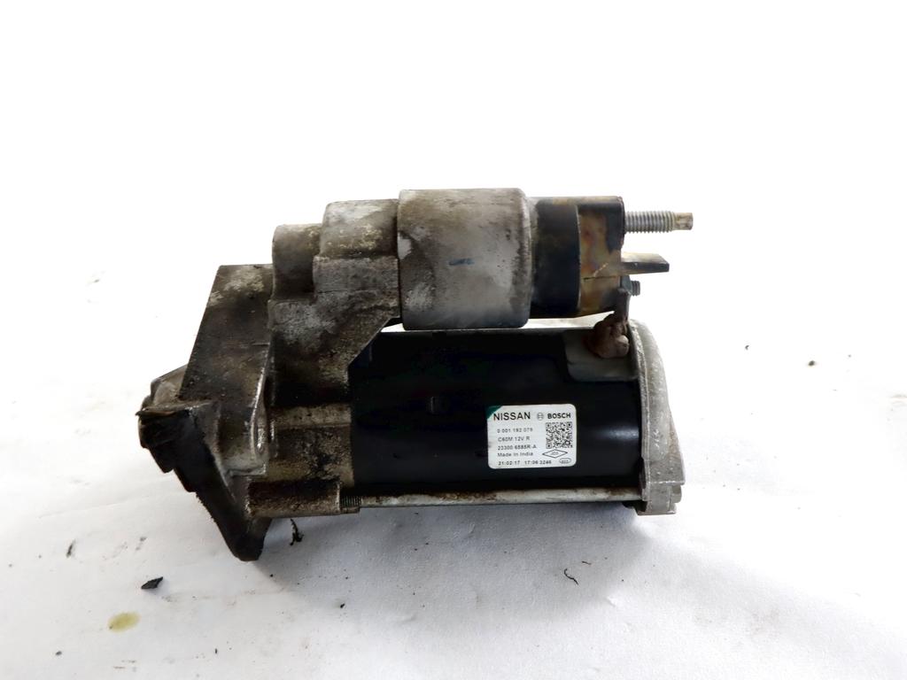233006585R MOTORINO AVVIAMENTO NISSAN MICRA 1.0 B 52KW 5M 5P (2017) RICAMBIO USATO 