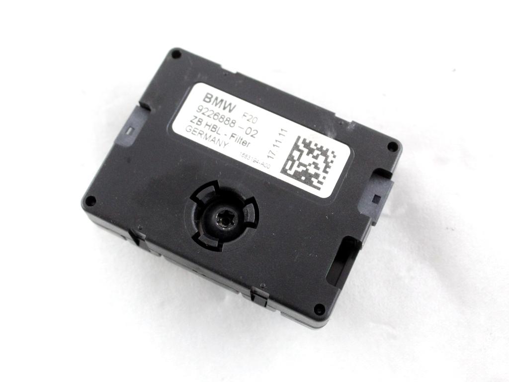 9226888 CENTRALINA AMPLIFICATORE ANTENNA BMW SERIE 1 116D F20 2.0 D 85KW 6M 5P (2012) RICAMBIO USATO