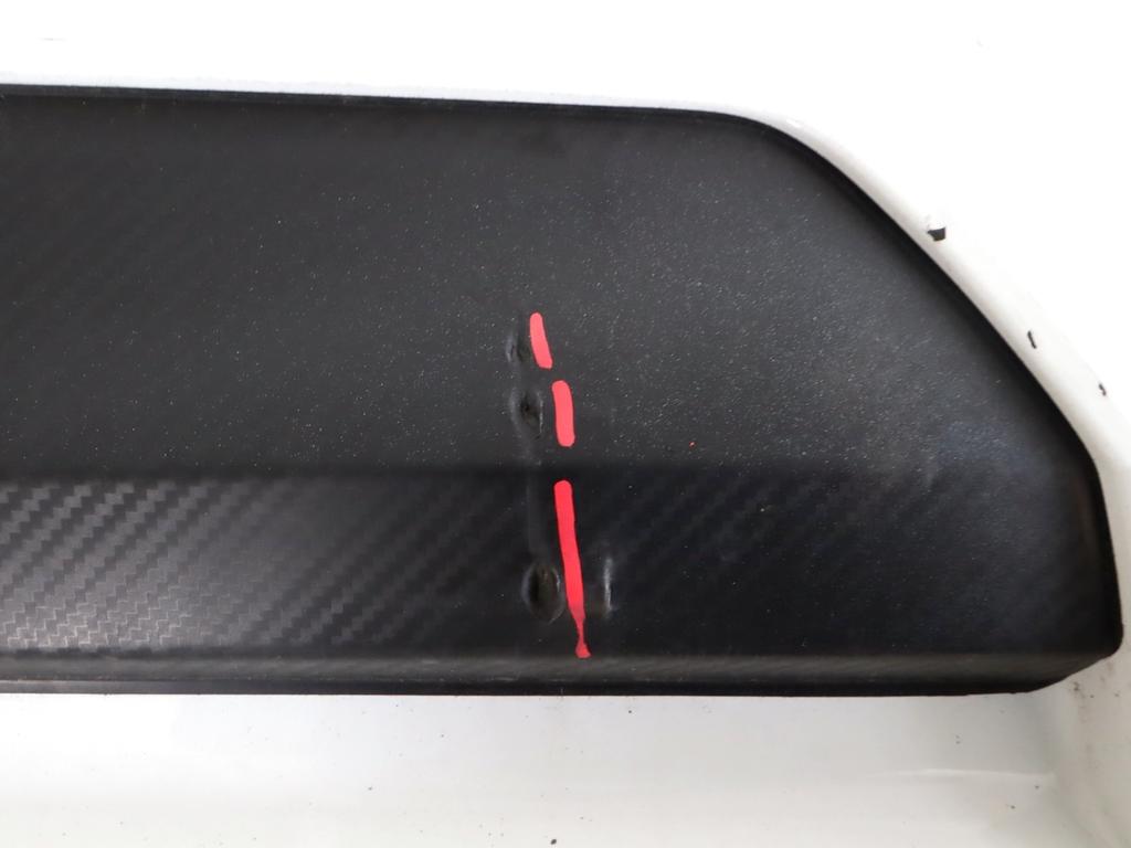 850225FA5B PARAURTI POSTERIORE NISSAN MICRA 1.0 B 52KW 5M 5P (2017) RICAMBIO USATO AMMACCATO STRISCIATO