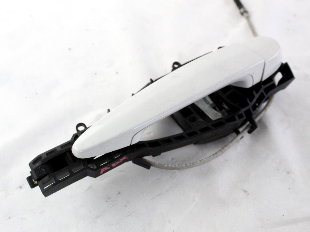 51217207562 MANIGLIA ESTERNA PORTA ANTERIORE DESTRA BMW SERIE 1 116D F20 2.0 D 85KW 6M 5P (2012) RICAMBIO USATO
