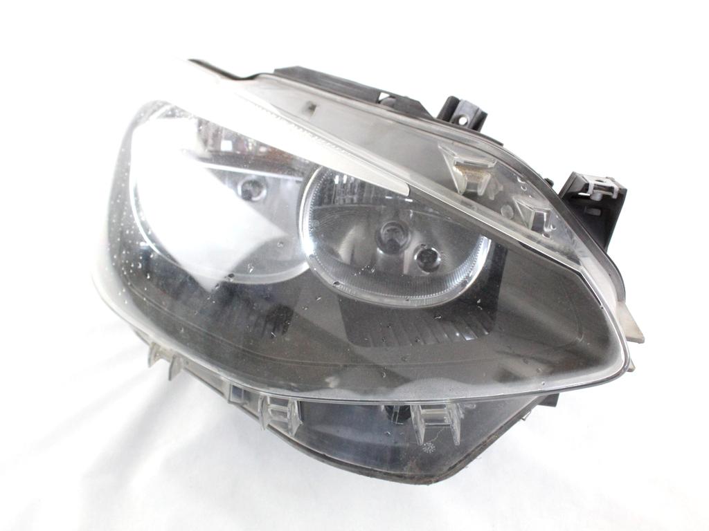 7229672 FARO FANALE ANTERIORE DESTRO BMW SERIE 1 116D F20 2.0 D 85KW 6M 5P (2012) RICAMBIO USATO
