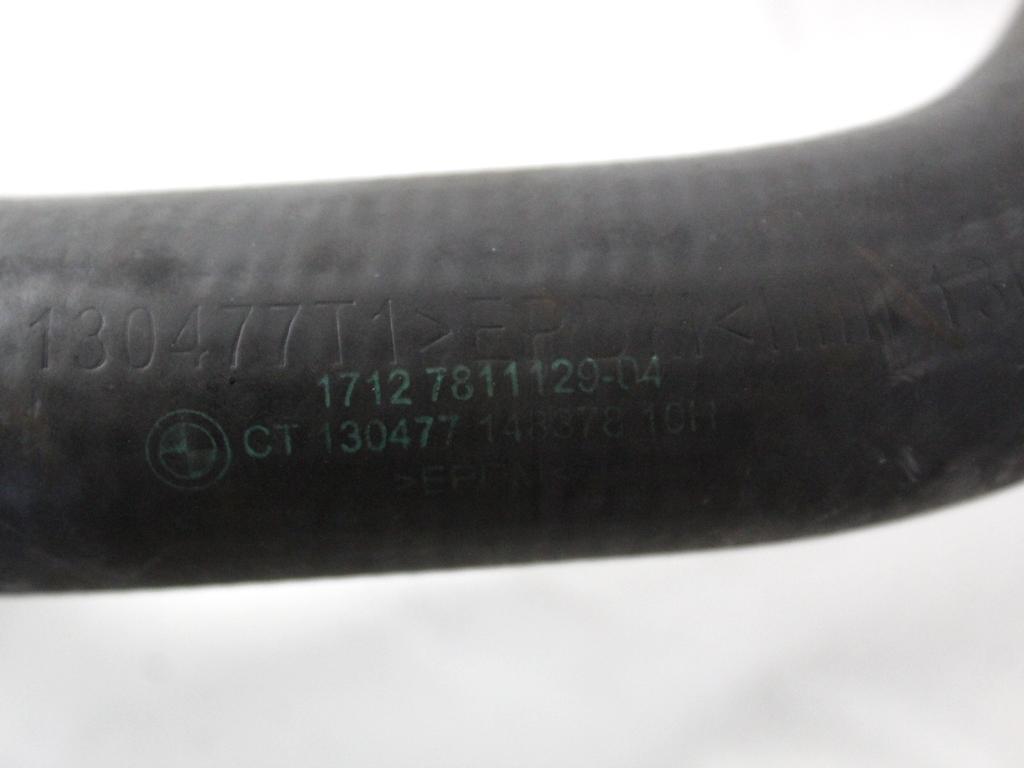 17127811129 TUBO ACQUA LIQUIDO RAFFREDDAMENTO BMW SERIE 1 116D F20 2.0 D 85KW 6M 5P (2012) RICAMBIO USATO