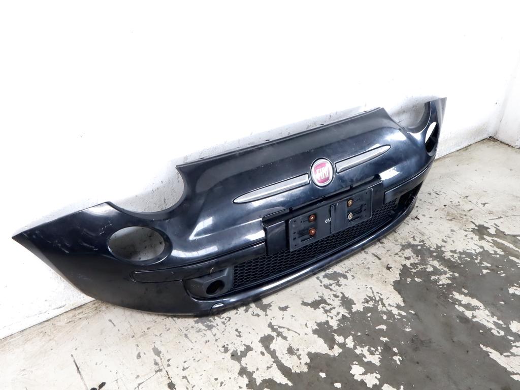 735426888 PARAURTI ANTERIORE FIAT 500 1.2 B 51KW 5M 3P (2012) RICAMBIO USATO DANNEGGIATO,TAGLIATO