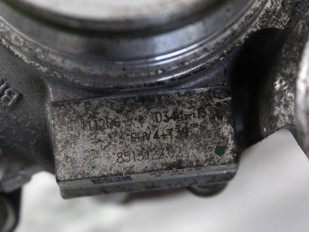 8513122 TURBINA TURBOCOMPRESSORE BMW SERIE 1 116D F20 2.0 D 85KW 6M 5P (2012) RICAMBIO USATO