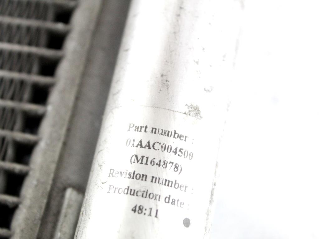 64506804722 CONDENSATORE RADIATORE CLIMATIZZATORE CLIMA A/C BMW SERIE 1 116D F20 2.0 D 85KW 6M 5P (2012) RICAMBIO USATO
