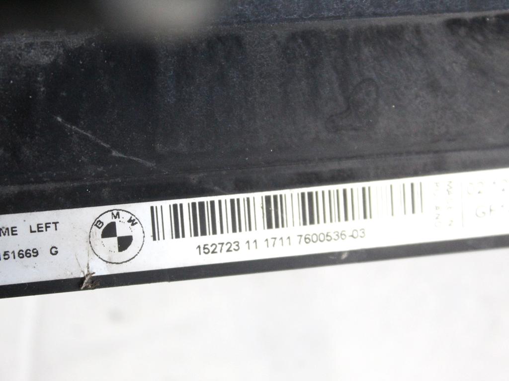 17117600536 SUPPORTO RADIATORE LATO SINISTRO BMW SERIE 1 116D F20 2.0 D 85KW 6M 5P (2012) RICAMBIO USATO