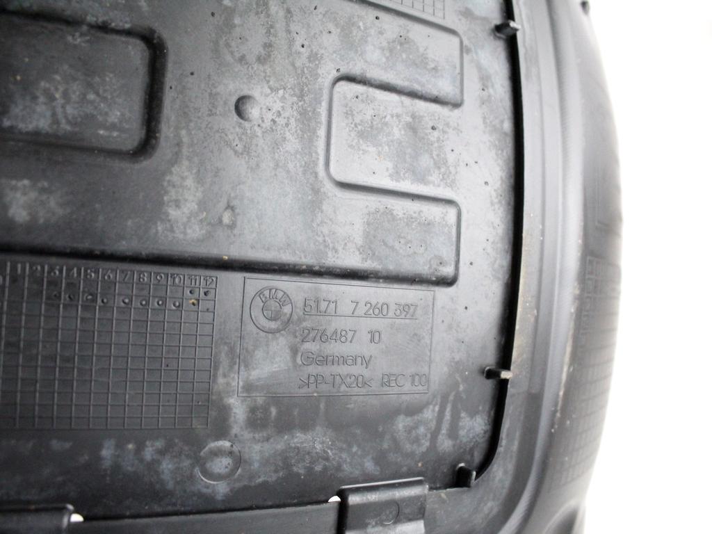 51717260710 PARASALE PARASPRUZZI ANTERIORE DESTRO PARTE ANTERIORE BMW SERIE 1 116D F20 2.0 D 85KW 6M 5P (2012) RICAMBIO USATO