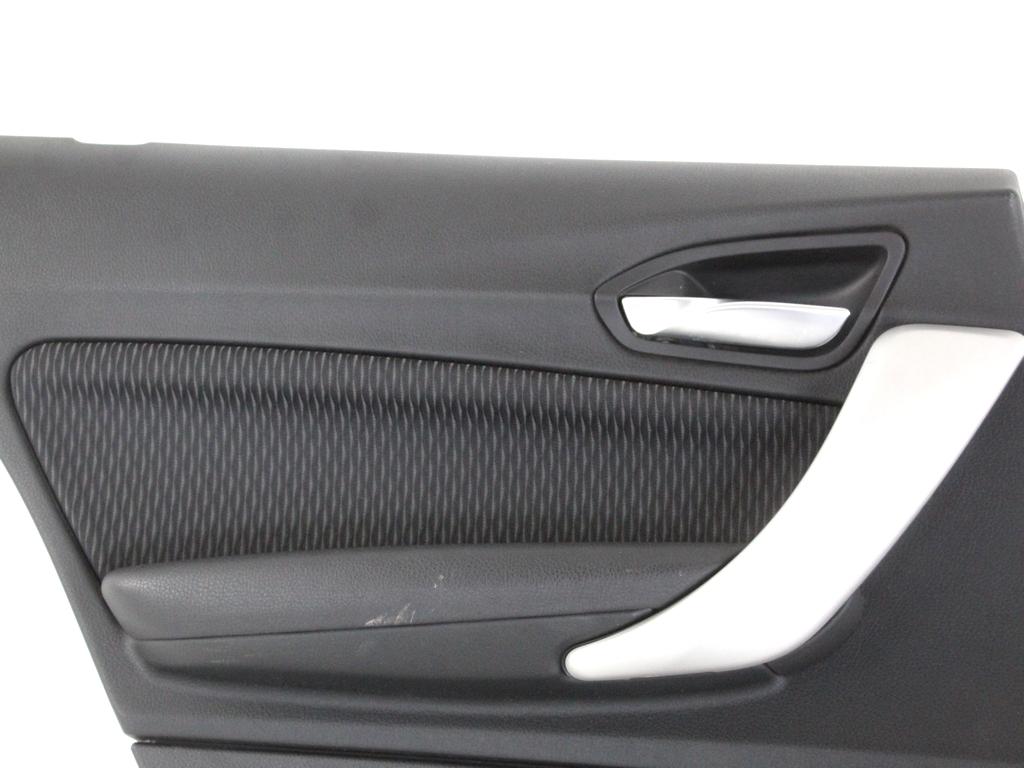 51427274747 PANNELLO INTERNO PORTA POSTERIORE SINISTRA IN PELLE BMW SERIE 1 116D F20 2.0 D 85KW 6M 5P (2012) RICAMBIO USATO