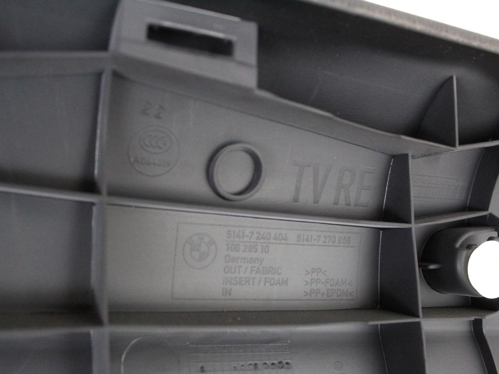 51417282814 PANNELLO INTERNO PORTA ANTERIORE DESTRA IN PELLE BMW SERIE 1 116D F20 2.0 D 85KW 6M 5P (2012) RICAMBIO USATO