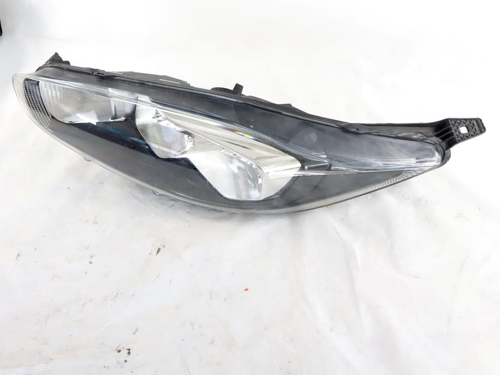 C1BB-13W030-AH FARO FANALE ANTERIORE SINISTRO FORD FIESTA 1.5 D 55KW 5M 5P (2014) RICAMBIO USATO SUPPORTI DANNEGGIATI