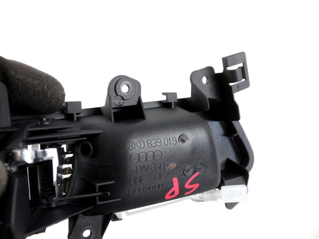 8K0839019 MANIGLIA INTERNA PORTA POSTERIORE SINISTRA AUDI A5 SPORTBACK 2.0 D 130KW 4X4 5P AUT (2013) RICAMBIO USATO