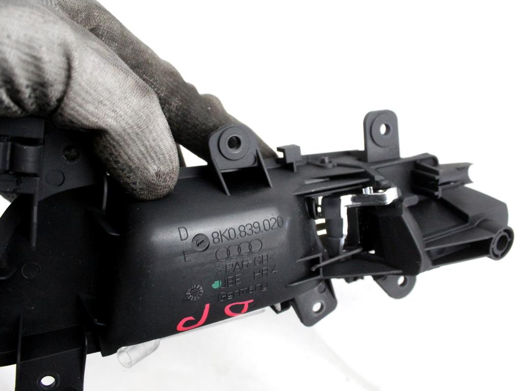 8K0839020 MANIGLIA INTERNA PORTA POSTERIORE DESTRA AUDI A5 SPORTBACK 2.0 D 130KW 4X4 5P AUT (2013) RICAMBIO USATO