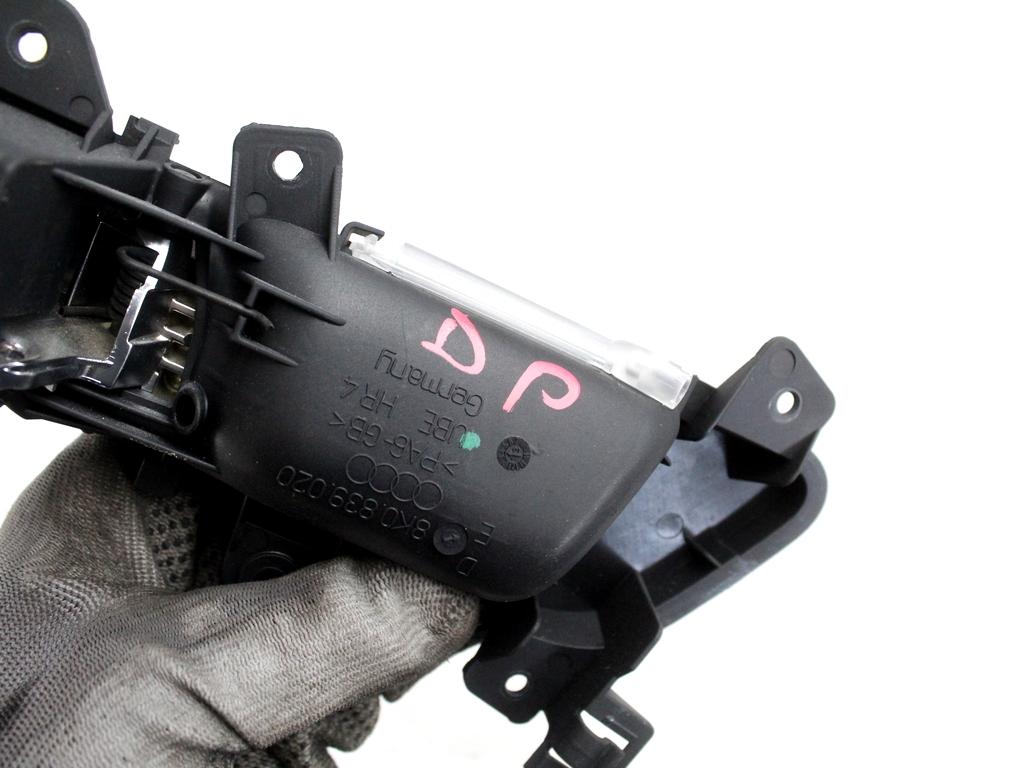 8K0839020 MANIGLIA INTERNA PORTA POSTERIORE DESTRA AUDI A5 SPORTBACK 2.0 D 130KW 4X4 5P AUT (2013) RICAMBIO USATO