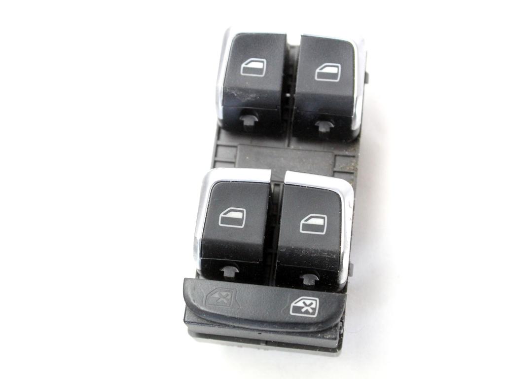 8K0959851FV10 GRUPPO DI COMANDO ALZA-VETRI ALZA-CRISTALLI PORTA ANTERIORE SINISTRA AUDI A5 SPORTBACK 2.0 D 130KW 4X4 5P AUT (2013) RICAMBIO USATO