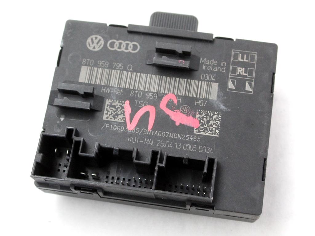 8T0959795H CENTRALINA PORTA POSTERIORE AUDI A5 SPORTBACK 2.0 D 130KW 4X4 5P AUT (2013) RICAMBIO USATO