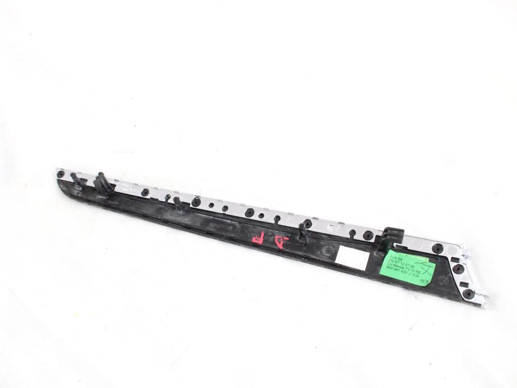 8K0867420 MODANATURA LISTELLO PANNELLO INTERNO PORTA POSTERIORE DESTRA AUDI A5 SPORTBACK 2.0 D 130KW 4X4 5P AUT (2013) RICAMBIO USATO