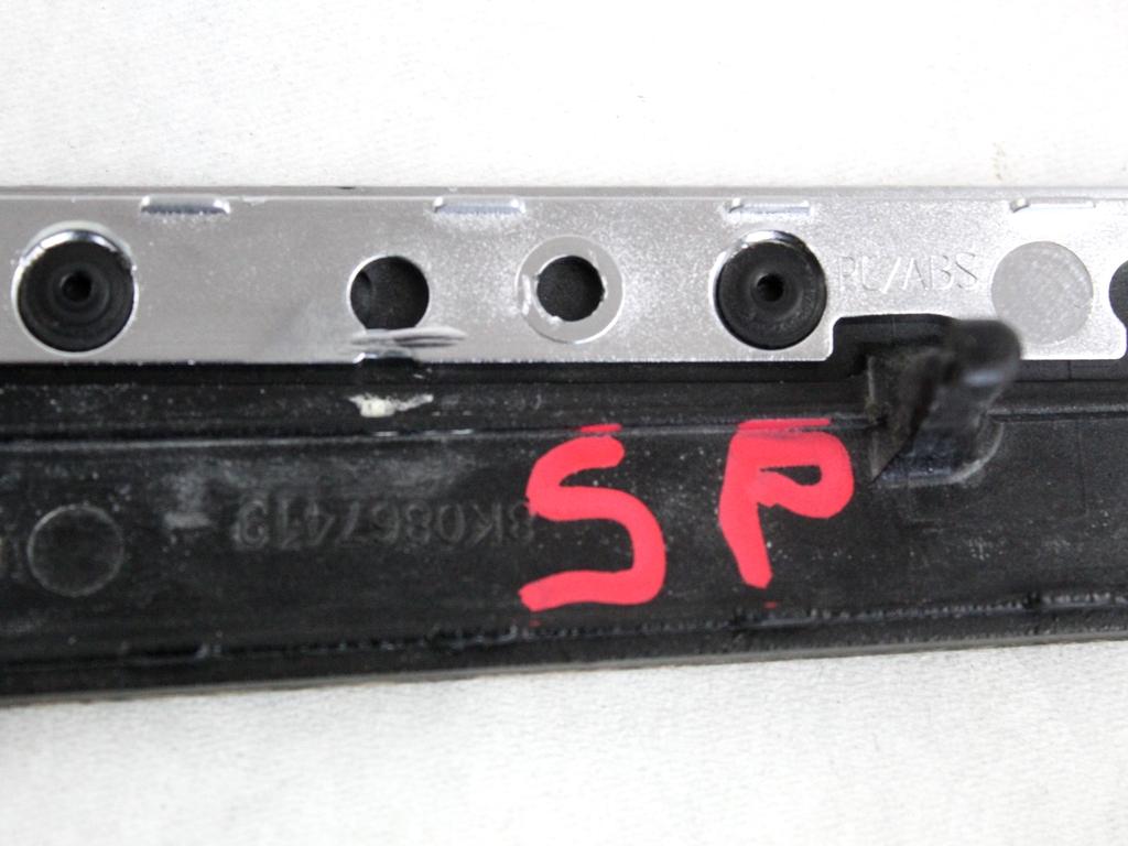 8K0867419 MODANATURA LISTELLO PANNELLO INTERNO PORTA POSTERIORE SINISTRA AUDI A5 SPORTBACK 2.0 D 130KW 4X4 5P AUT (2013) RICAMBIO USATO