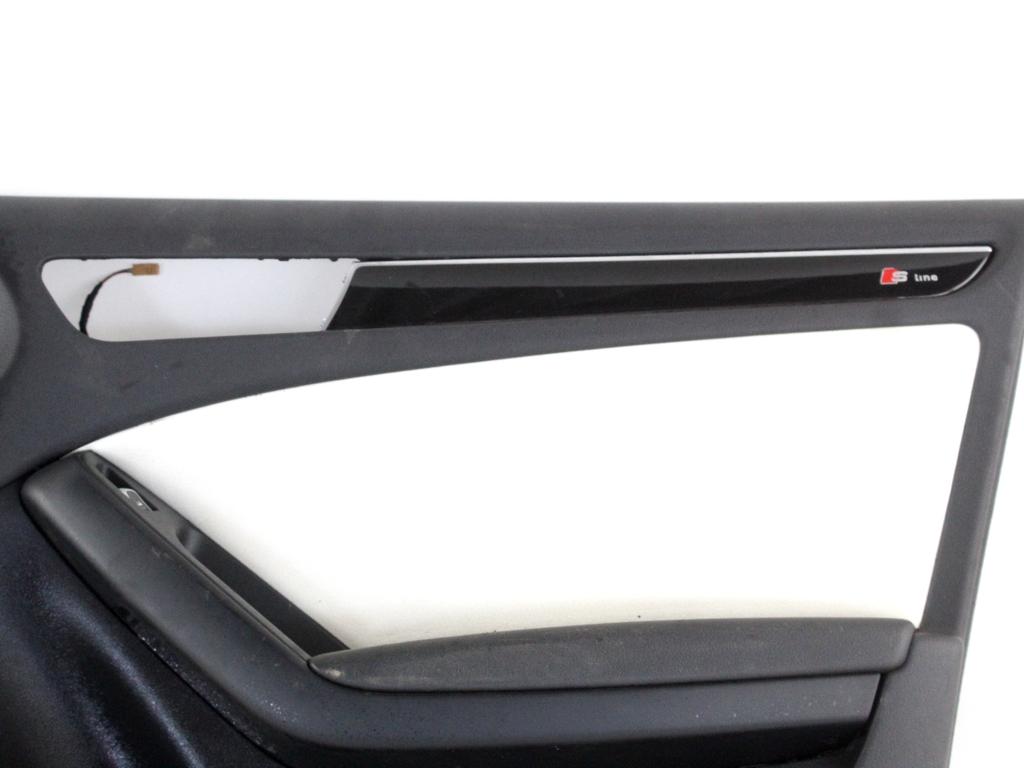 8T8867104BWFA PANNELLO INTERNO PORTA ANTERIORE DESTRA CON RIVESTIMENTO IN PELLE AUDI A5 SPORTBACK 2.0 D 130KW 4X4 5P AUT (2013) RICAMBIO USATO