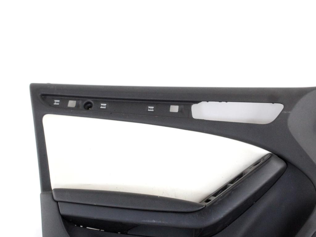 8T8867103ABWFA PANNELLO INTERNO PORTA ANTERIORE SINISTRA CON RIVESTIMENTO IN PELLE AUDI A5 SPORTBACK 2.0 D 130KW 4X4 5P AUT (2013) RICAMBIO USATO