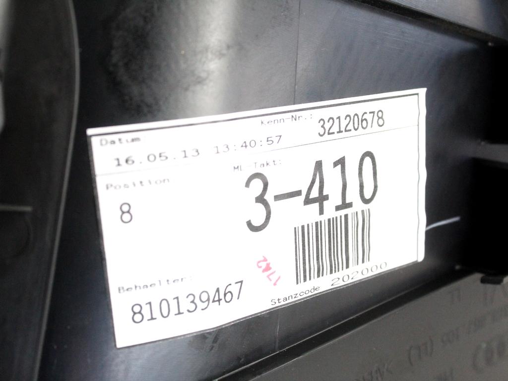 8T8867103ABWFA PANNELLO INTERNO PORTA ANTERIORE SINISTRA CON RIVESTIMENTO IN PELLE AUDI A5 SPORTBACK 2.0 D 130KW 4X4 5P AUT (2013) RICAMBIO USATO