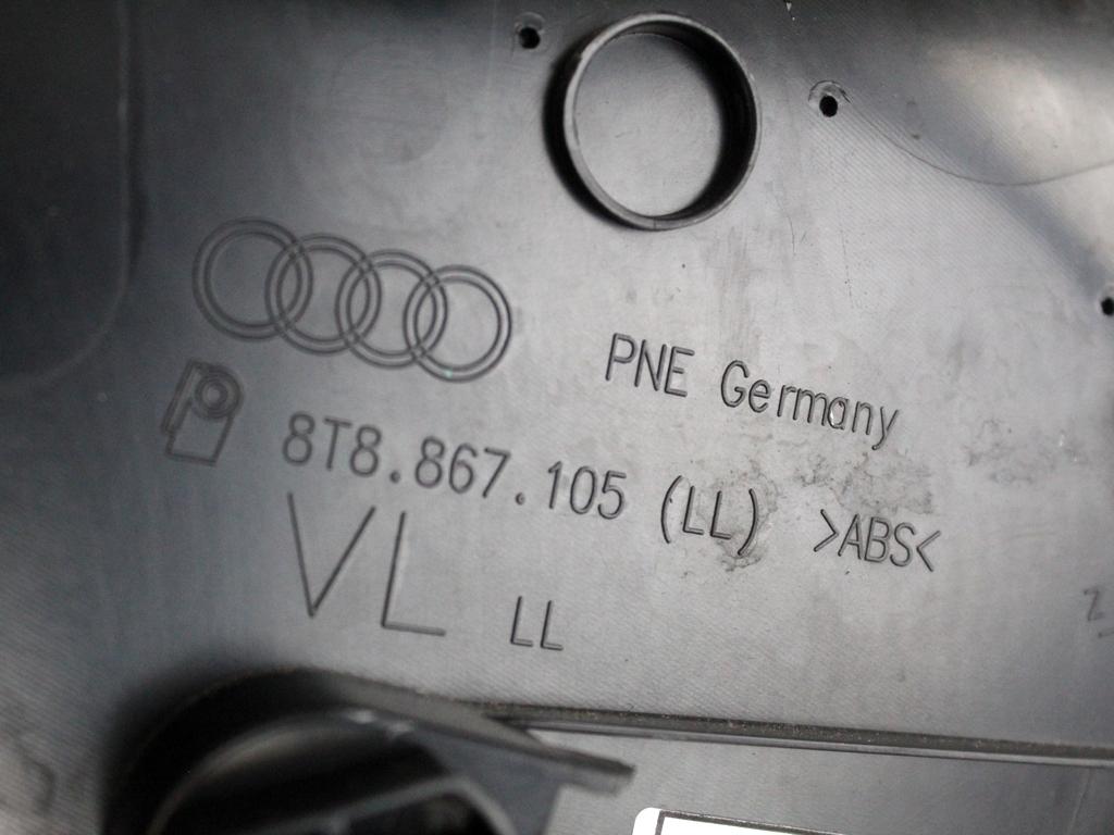 8T8867103ABWFA PANNELLO INTERNO PORTA ANTERIORE SINISTRA CON RIVESTIMENTO IN PELLE AUDI A5 SPORTBACK 2.0 D 130KW 4X4 5P AUT (2013) RICAMBIO USATO