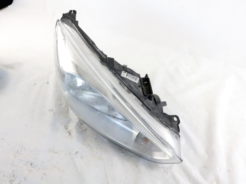 F1EB-13W029-AFB FARO FANALE ANTERIORE DESTRO FORD FOCUS SW 1.5 D 88KW 6M 5P (2018) RICAMBIO USATO 