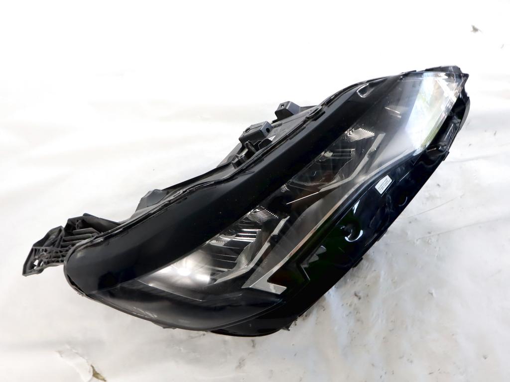 9836230180 FARO FANALE ANTERIORE DESTRO LED PEUGEOT 3008 1.6 B 110KW AUT 5P (2017) RICAMBIO USATO SUPPORTI DANNEGGIATI