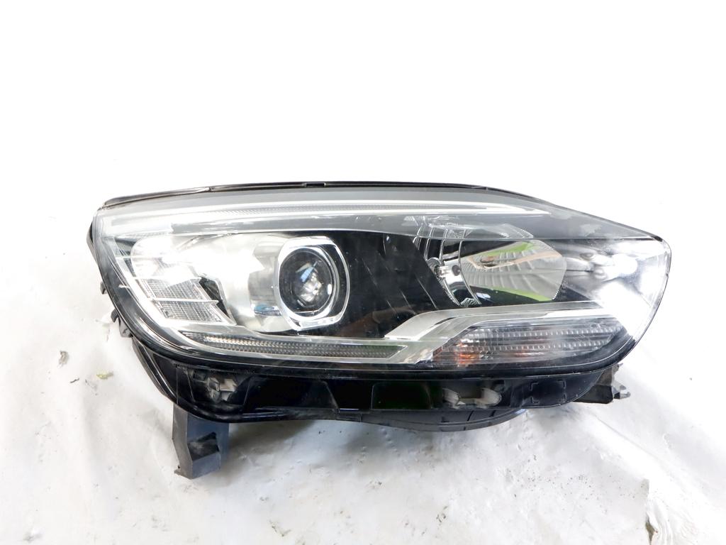 260101685R FARO FANALE ANTERIORE DESTRO RENAULT SCÈNIC 1.2B 85KW (2016) RICAMBIO USATO SUPPORTI DANNEGGIATI