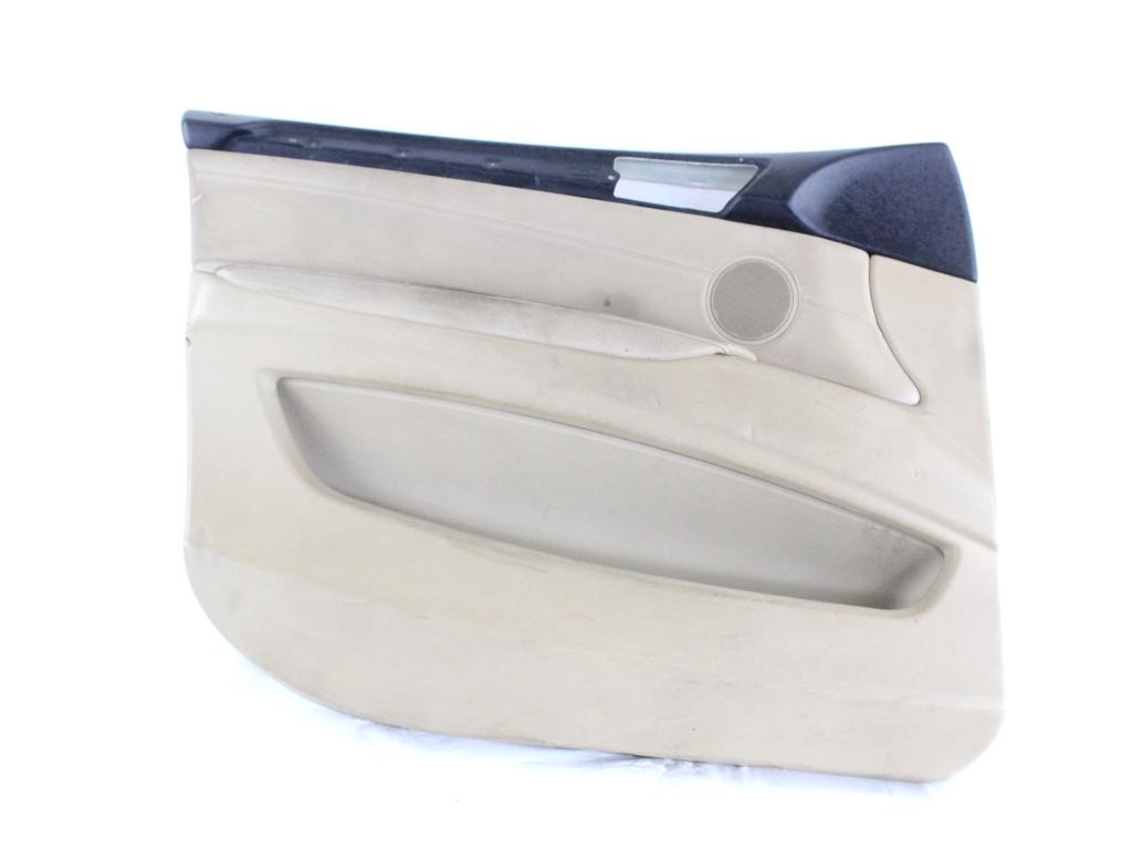 51417244357 PANNELLO INTERNO PORTA ANTERIORE SINISTRA CON RIVESTIMENTO IN PELLE BMW X5 E70 3.0 D 4X4 173KW AUT 5P (2007) RICAMBIO USATO