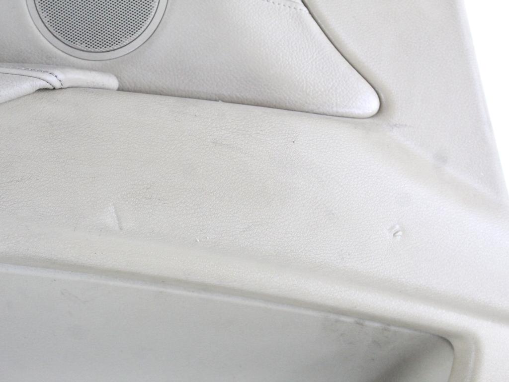 51417244357 PANNELLO INTERNO PORTA ANTERIORE SINISTRA CON RIVESTIMENTO IN PELLE BMW X5 E70 3.0 D 4X4 173KW AUT 5P (2007) RICAMBIO USATO