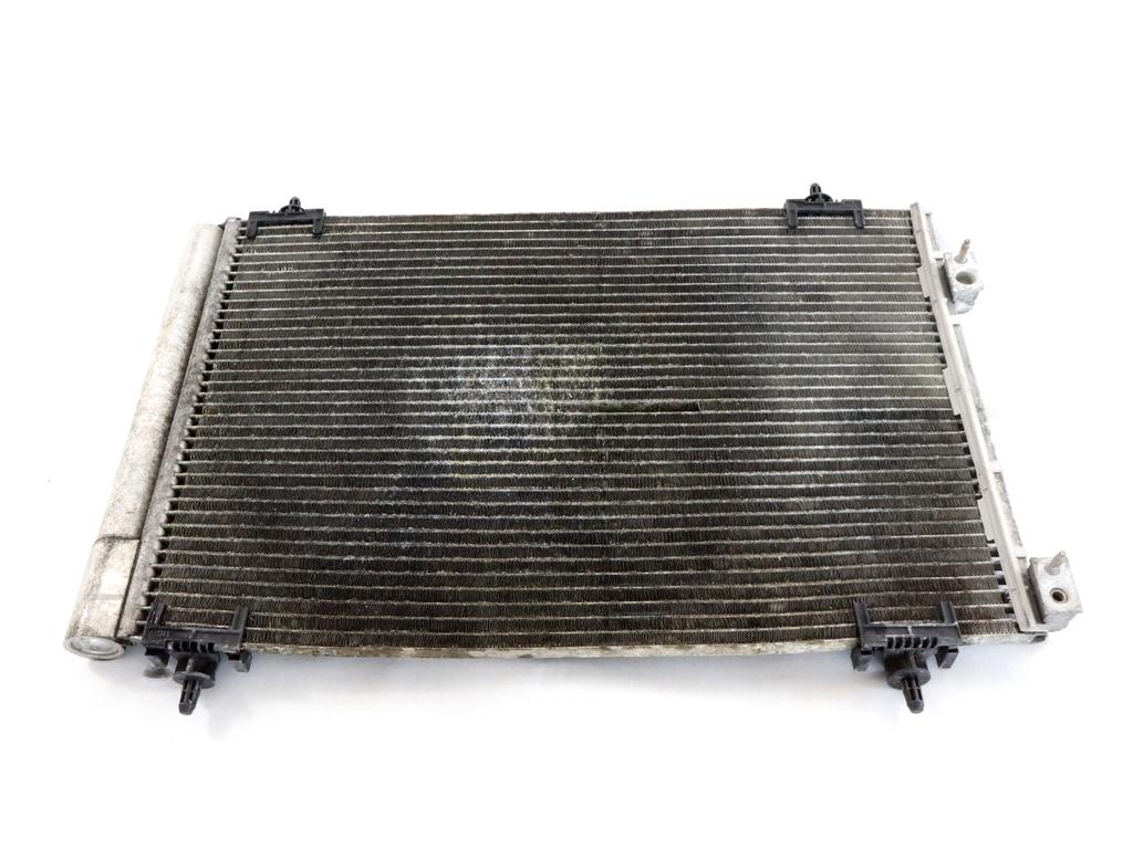 9682531580 CONDENSATORE RADIATORE CLIMATIZZATORE CLIMA A/C CITROEN C4 PICASSO 1.6 D 80KW 5M 5P (2008) RICAMBIO USATO