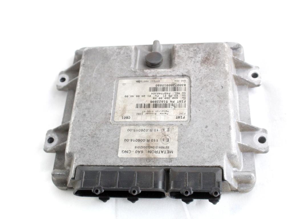 51822996 CENTRALINA INIEZIONE METANO FIAT PANDA 1.2 M 44KW 5M 5P (2009) RICAMBIO USATO 