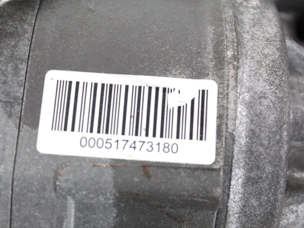 51747318 COMPRESSORE CLIMATIZZATORE CLIMA A/C FIAT PANDA 1.2 M 44KW 5M 5P (2009) RICAMBIO USATO 