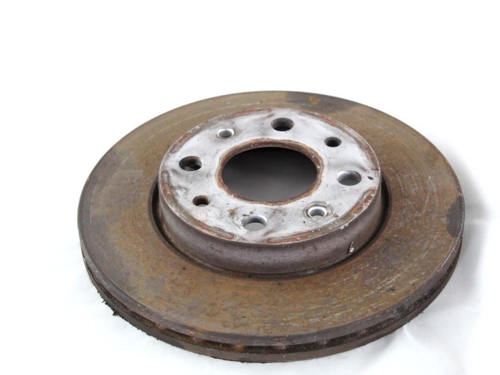 46788929 COPPIA DISCHI FRENO ANTERIORI FIAT PANDA 1.2 M 44KW 5M 5P (2009) RICAMBIO USATO 