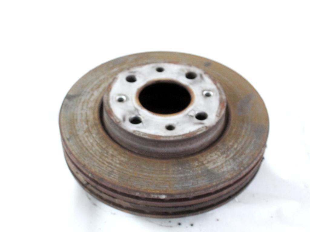 46788929 COPPIA DISCHI FRENO ANTERIORI FIAT PANDA 1.2 M 44KW 5M 5P (2009) RICAMBIO USATO 