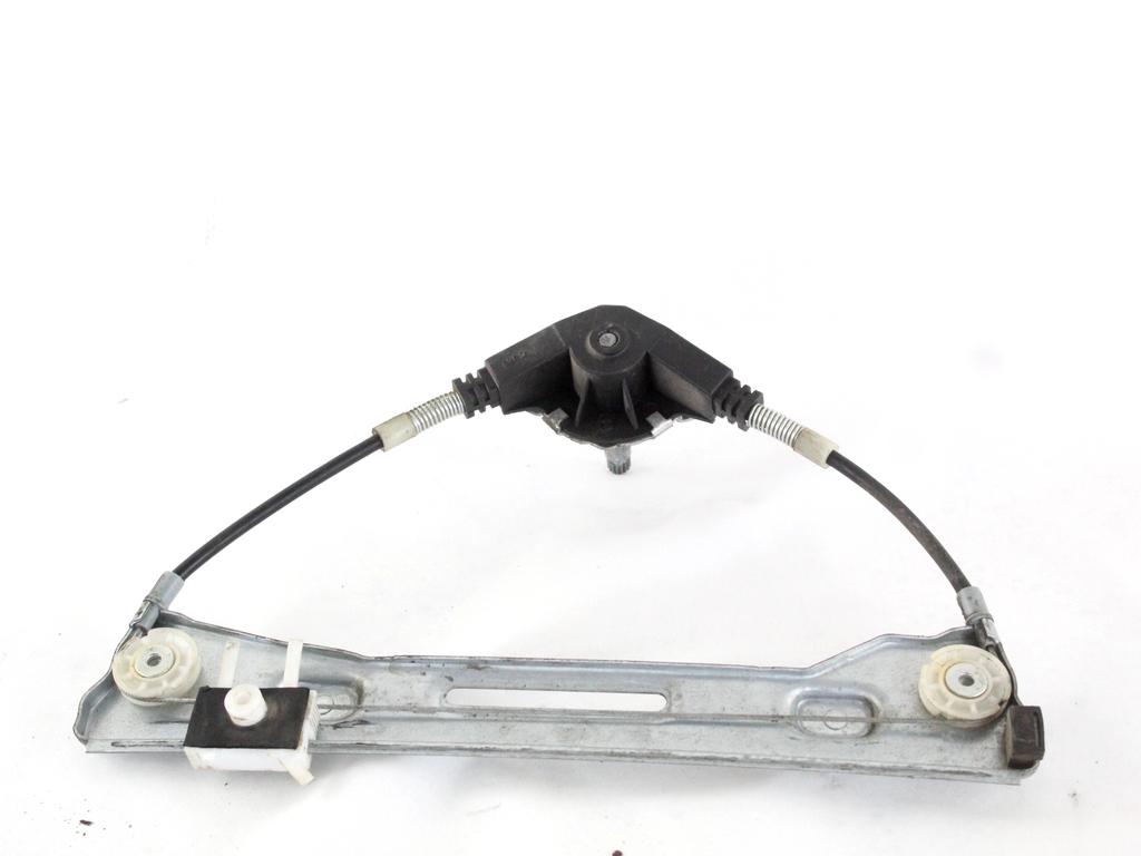 46803653 MECCANISMO ALZA-VETRO ALZA-CRISTALLO PORTA POSTERIORE DESTRA MANUALE FIAT PANDA 1.2 M 44KW 5M 5P (2009) RICAMBIO USATO