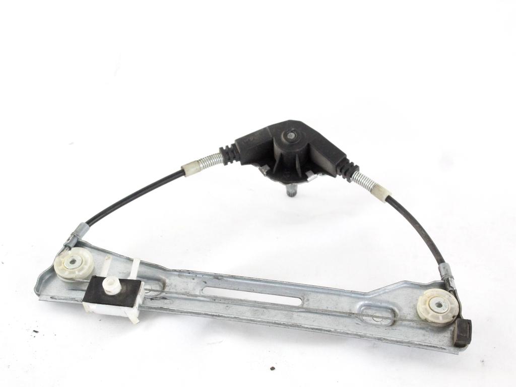46803653 MECCANISMO ALZA-VETRO ALZA-CRISTALLO PORTA POSTERIORE DESTRA MANUALE FIAT PANDA 1.2 M 44KW 5M 5P (2009) RICAMBIO USATO