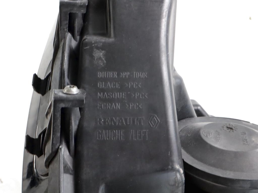 260606727R FARO FANALE ANTERIORE SINISTRO RENAULT SCÈNIC 1.2B 85KW (2016) RICAMBIO USATO SUPPORTI DANNEGGIATI