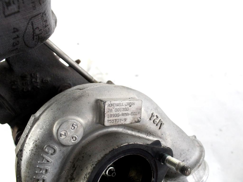 18900-RMA-E01 TURBINA TURBOCOMPRESSORE HONDA FR-V 2.2 D 103KW 6M 5P (2006) RICAMBIO USATO