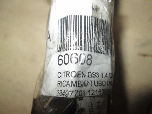 VOD VBRIZGA GORIVA OEM N. 121600668 ORIGINAL REZERVNI DEL CITROEN DS3 (2009 - 2014) DIESEL LETNIK 2012